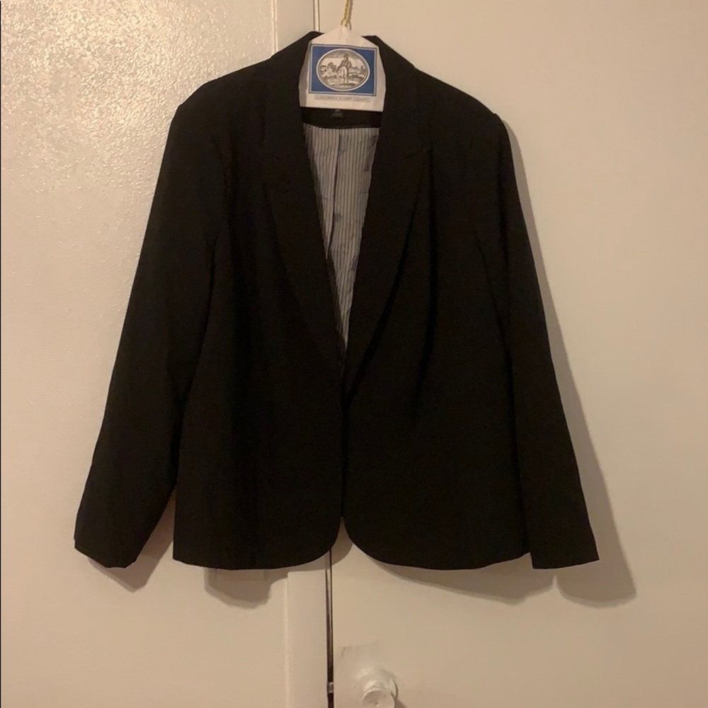 Worthington Black Blazer plus size 3x